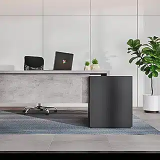 straight desk